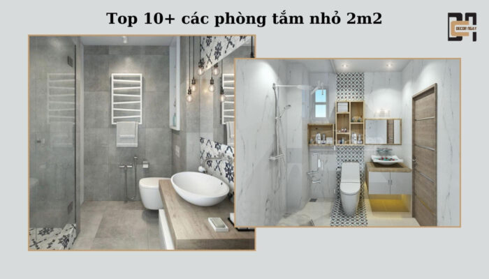 mẫu decor phòng tắm nhỏ gọn 2m2