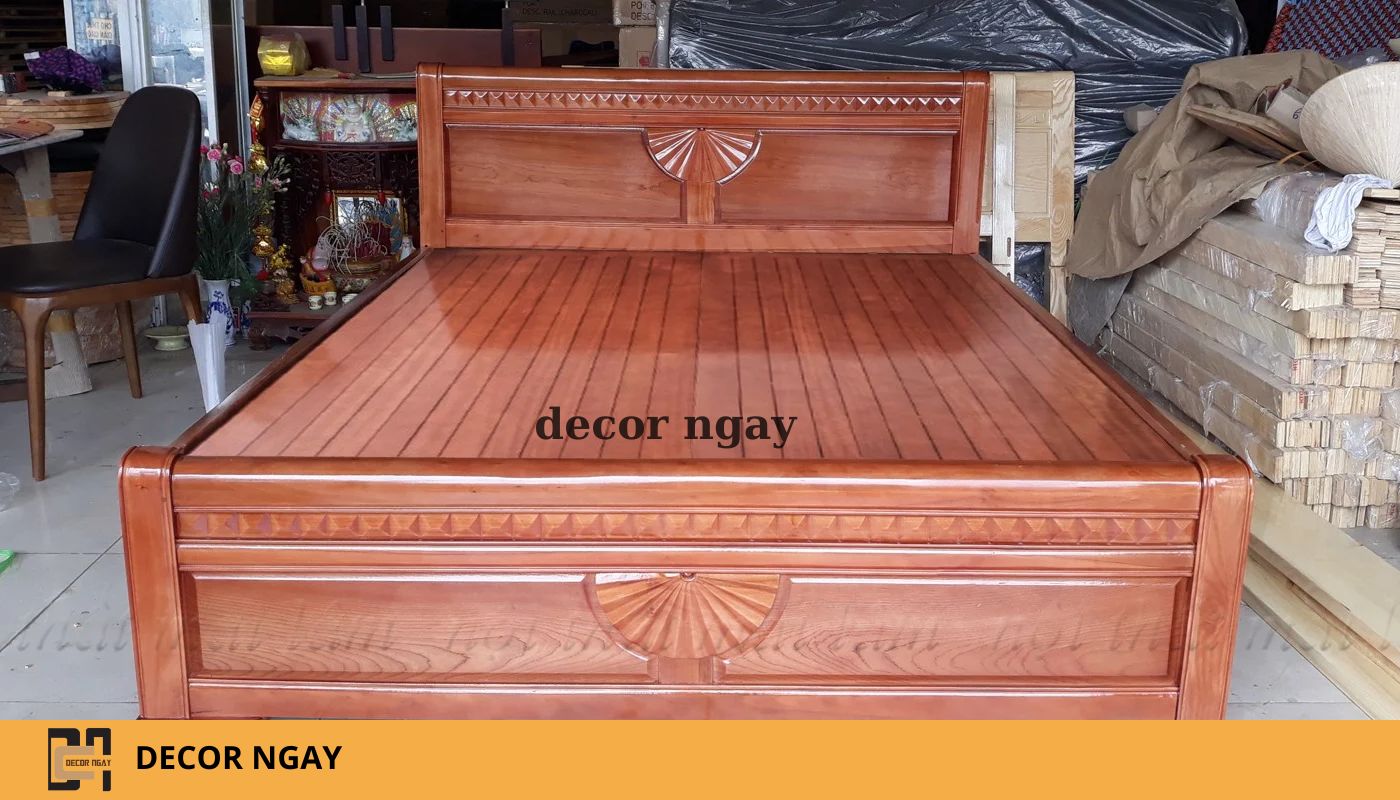 Giường ngủ xoan đào GN13 là sản phẩm luôn được khách hàng lựa chọn
